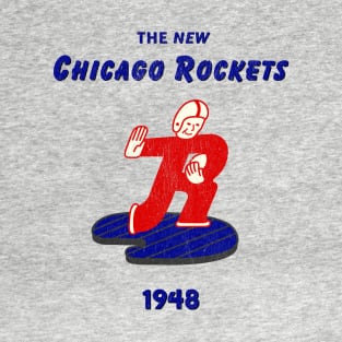 Defunct Chicago Rockets Football 1948 T-Shirt